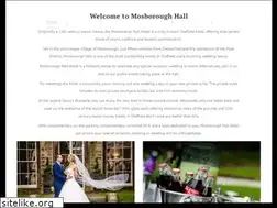 Sites similar to mosboroughhallweddings.co.uk