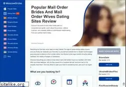 Sites similar to moscow-brides.com
