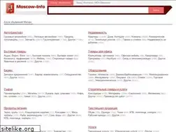 Sites similar to moscow-info.ru