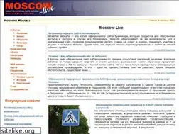Sites similar to moscow-live.ru