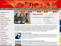 Sites similar to moscow.info