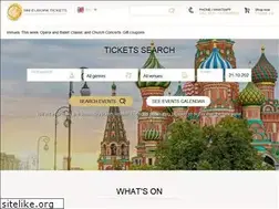 Sites similar to moscowoperatickets.com
