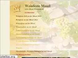 Sites similar to mosel-weinfeste.de