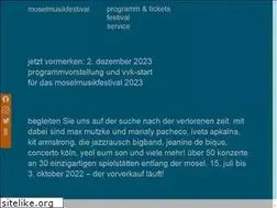 Sites similar to moselmusikfestival.de