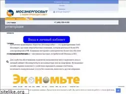 Sites similar to mosenergosbyt24.ru