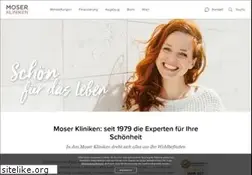Sites similar to moser-kliniken.de