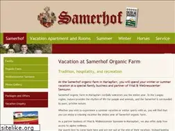 Sites similar to moser-samerhof.at
