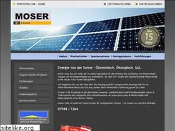 Sites similar to moser-solar.at