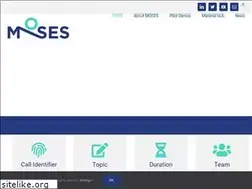 Sites similar to moses-h2020.eu