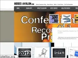 Sites similar to mosesavalon.com