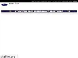 Sites similar to mosesford.com