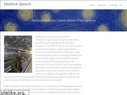 Sites similar to moshebarach.com