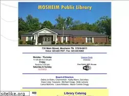 Sites similar to mosheimlib.org