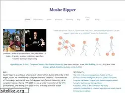 Sites similar to moshesipper.com