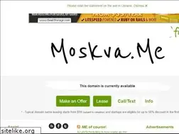 Sites similar to moskva.me