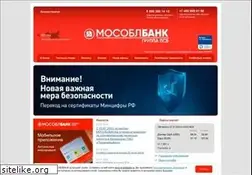 Sites similar to mosoblbank.ru