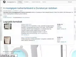 Sites similar to mosogepbolt.hu