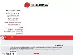 Sites similar to mosplomba.ru