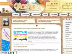 Sites similar to mosprint.ru