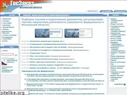 Sites similar to mosregzakaz.ru