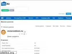 Sites similar to mosroddom.ru