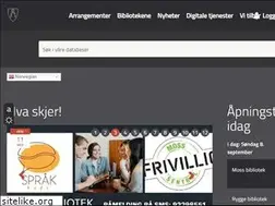 Sites similar to mossbibliotek.no