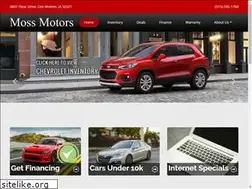 Sites similar to mosscars.com