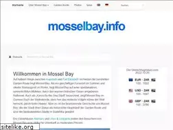 Sites similar to mosselbay.info