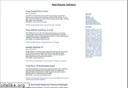 Sites similar to most-popular-software.blogspot.com