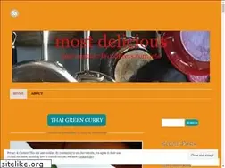 Sites similar to mostdelicious.wordpress.com