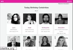 Sites similar to mostfamousbirthdays.com