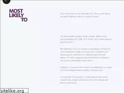 Sites similar to mostlikelyto.com