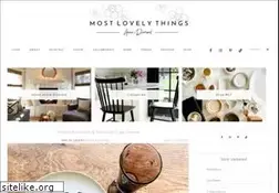 Sites similar to mostlovelythings.com