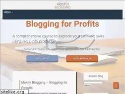 Sites similar to mostlyblogging.com