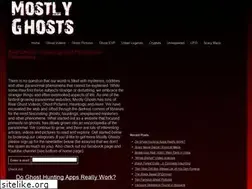 Sites similar to mostlyghosts.com