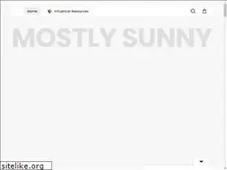 Sites similar to mostlysunny.co