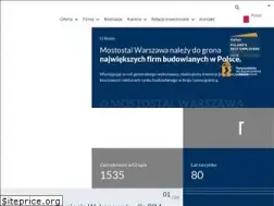 Sites similar to mostostal.waw.pl