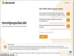 Sites similar to mostpopular.de