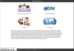 Sites similar to mostpopularsports.net