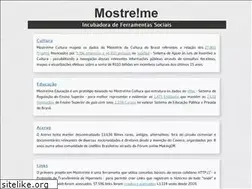 Sites similar to mostre.me