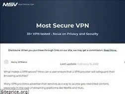 Sites similar to mostsecurevpn.com