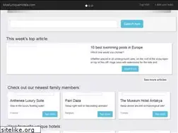 Sites similar to mostuniquehotels.com
