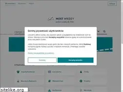 Sites similar to mostwiedzy.pl
