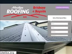 Sites similar to mostynroofing.com.au