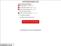 Sites similar to motdepasse.xyz