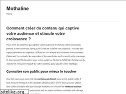 Sites similar to mothaline.fr