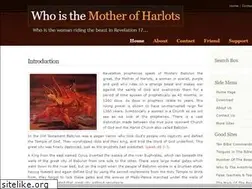 Sites similar to mother-of-harlots.com