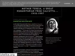 Sites similar to mother-theresa.blogspot.com
