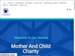Sites similar to motherandchildcharity.com