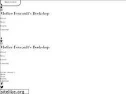 Sites similar to motherfoucaultsbookshop.com